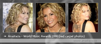 Anastacia - World Music Awards (2008)